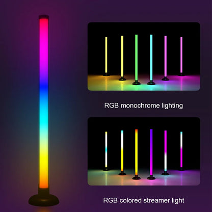 RGB Ambient Light Bar — WiFi & Bluetooth, App Control, Music Sync